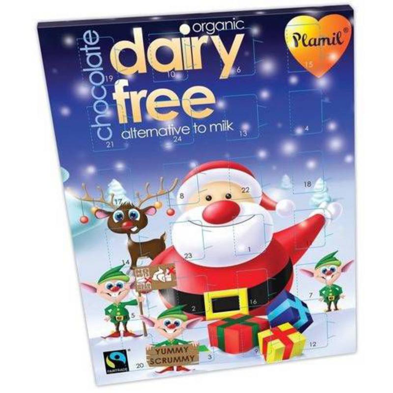 dairy free chocolate advent canlendar